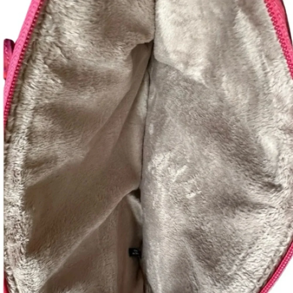 Marc By Marc Jacobs Quilted Pink Red Laptop Bag with Adjustable Strap
